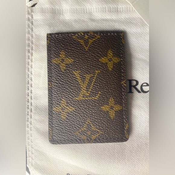 Louis Vuitton single card holder - Picture 2 of 2